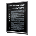 Zero Gravity Toilet Safety Instructions icon